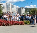 В Южно-Сахалинске открыли обновленную "Аллею счастливого материнства" с арт-объектом