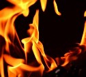 Пожар тушили в ночь на 24 января в Таранае