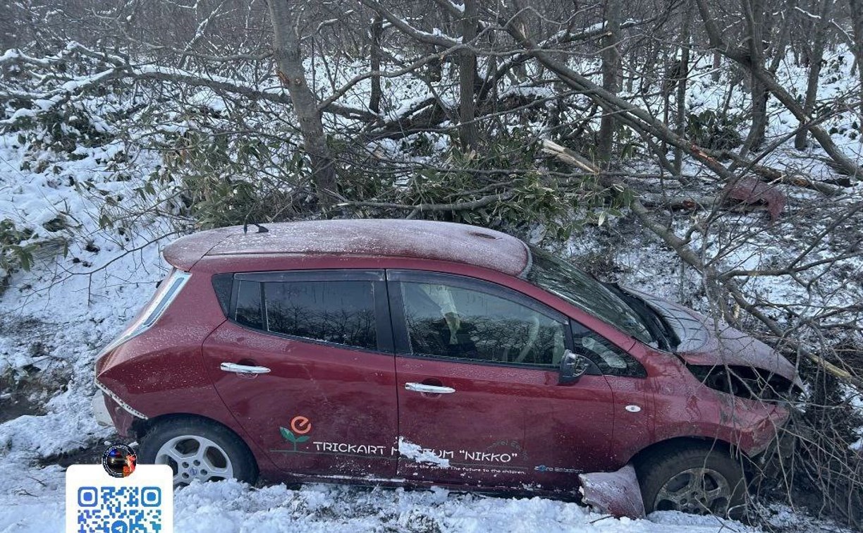 Пассажирка на Шикотане скончалась на месте ДТП из-за пьяного водителя, несправившегося с управлением 