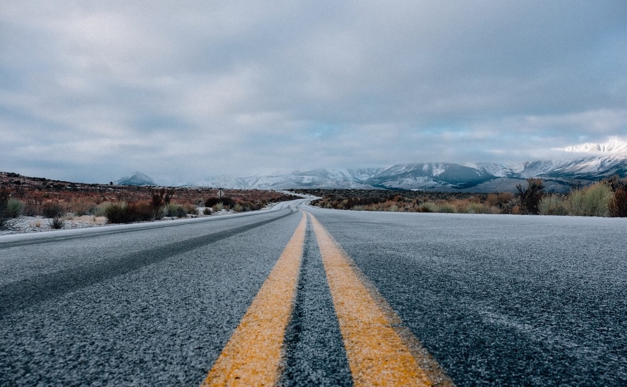 На юге Сахалина закрыли дорогу из-за непогоды
