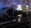 Автомобилист пострадал при ДТП на улице Бумажной в Южно-Сахалинске