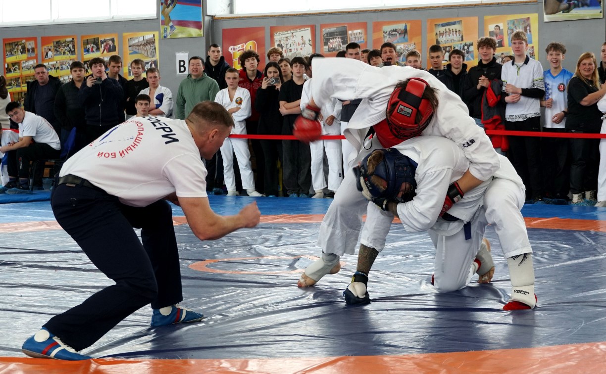 Турнир по армейскому рукопашному бою памяти погибших сотрудников ОМОН прошёл в Южно-Сахалинске 