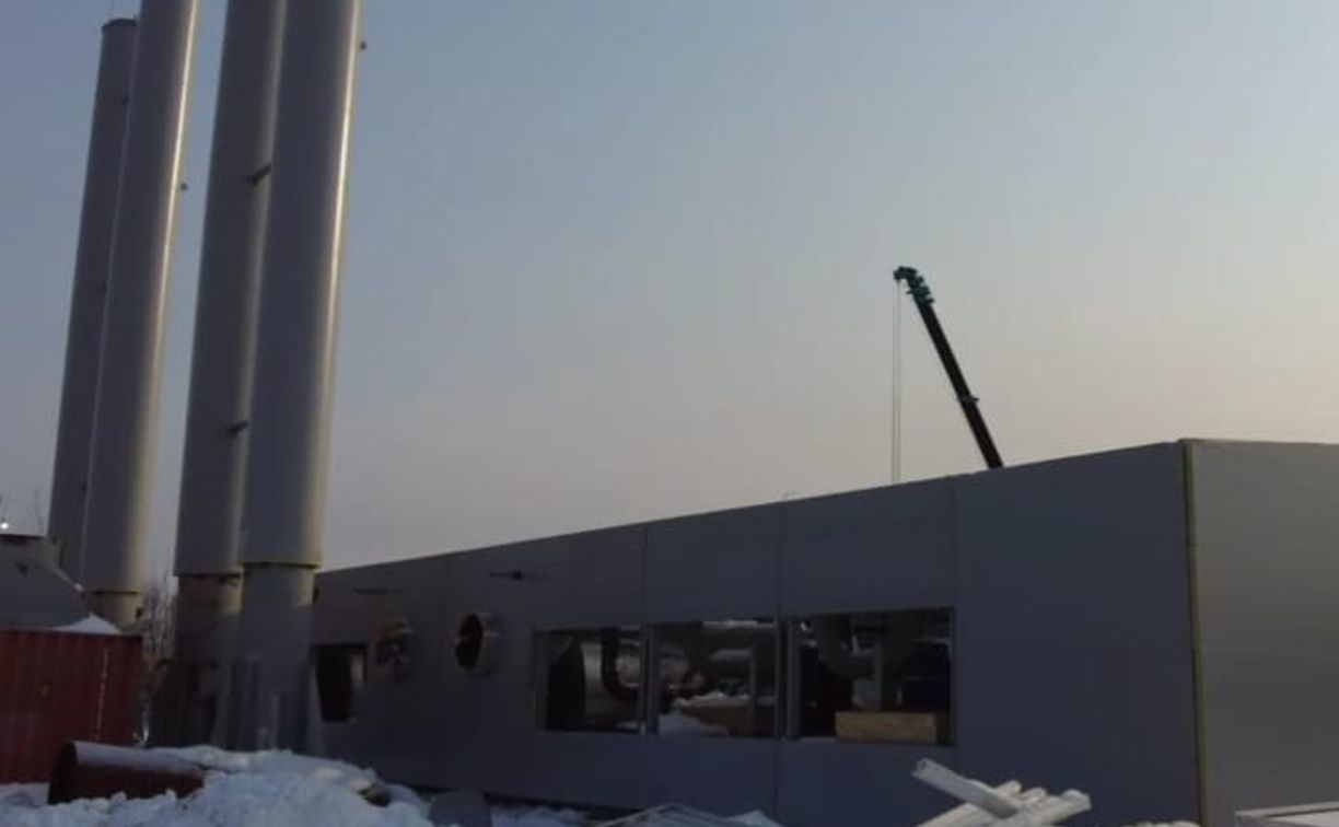 Четыре газовые котельные планируют запустить в 2025 году в Анивском районе