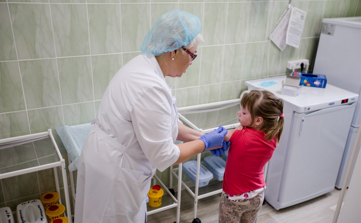 В детских садах Южно-Сахалинска началась вакцинация от гриппа