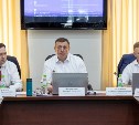 Губернатор Валерий Лимаренко обсудил с депутатами развитие Южно-Сахалинска