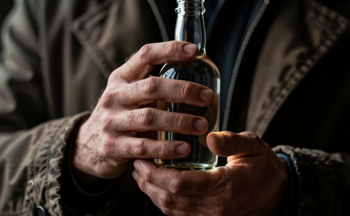 Сахалинец похитил с витрины алкоголь за 24 тысячи рублей и успел им распорядиться