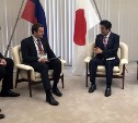 Максим Орешкин встретился с премьер-министром Японии Синдзо Абэ