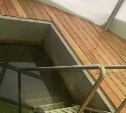 На Дагинских термальных источниках после жалоб туристов отремонтировали полы 