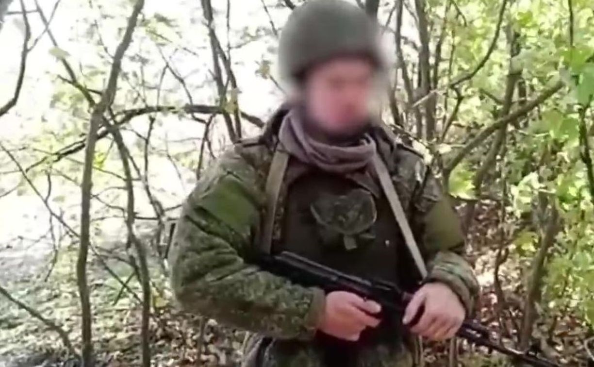 Сахалинский пулемётчик снял видео на линии соприкосновения в зоне СВО