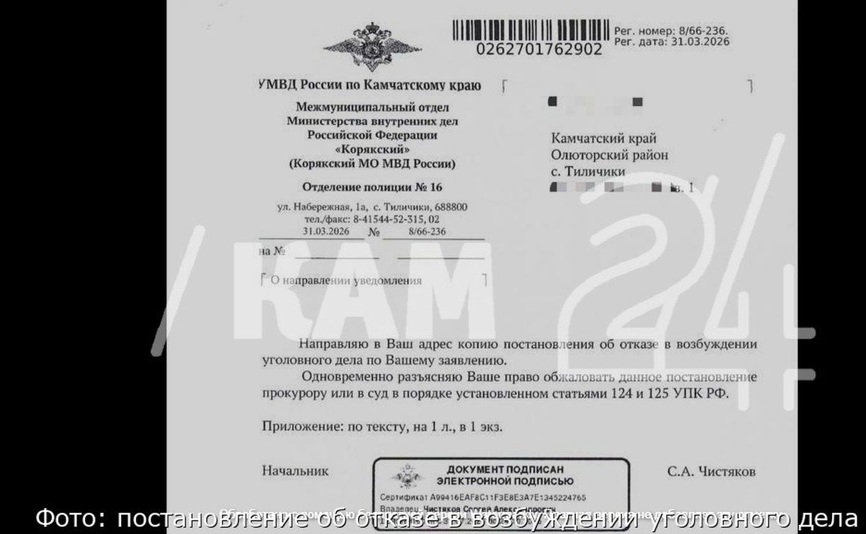 На Камчатке побитого детьми инвалида могут наказать за ответный удар