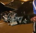 Водитель «тойоты» скрылся с места ночной аварии в центре Южно-Сахалинска
