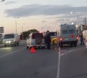 Nissan Patrol и Toyota Cami столкнулись в Новоалександровске