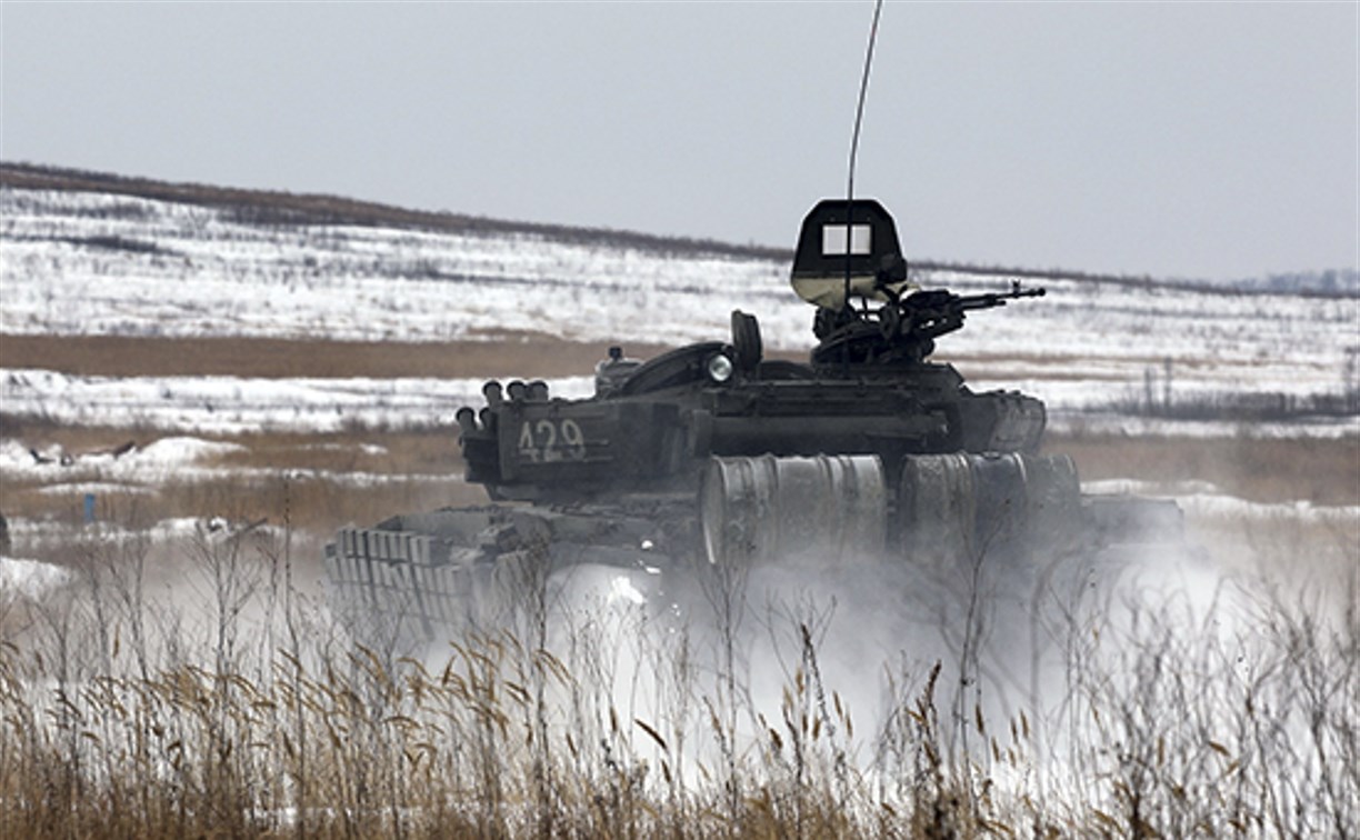 "Танковую карусель" отрабатывают военнослужащие на Сахалине и Курилах