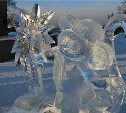 В парке Южно-Сахалинска появится ледяной Гагарин, а на площади - сивуч изо льда