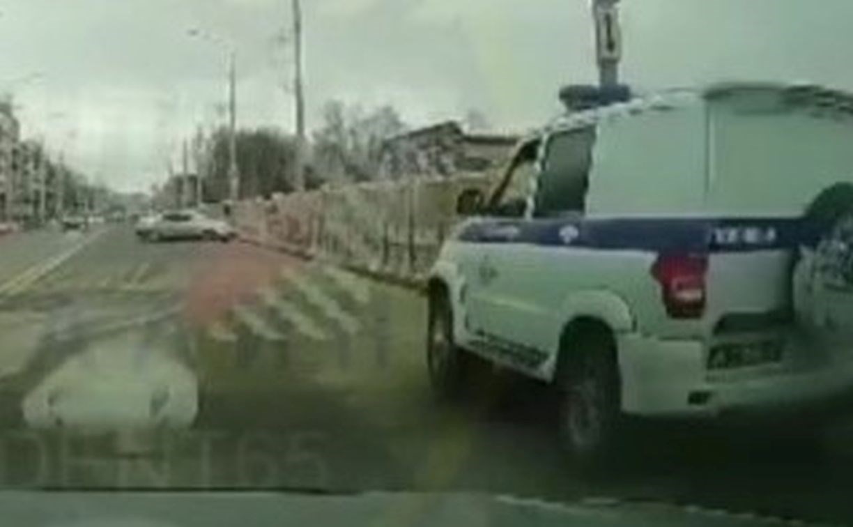 "Всё, Федя, приехал": стритрейсер на Сахалине попал в ДТП на глазах у полицейских