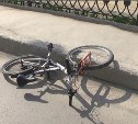 В Корсакове машина на «зебре» сбила маленького велосипедиста