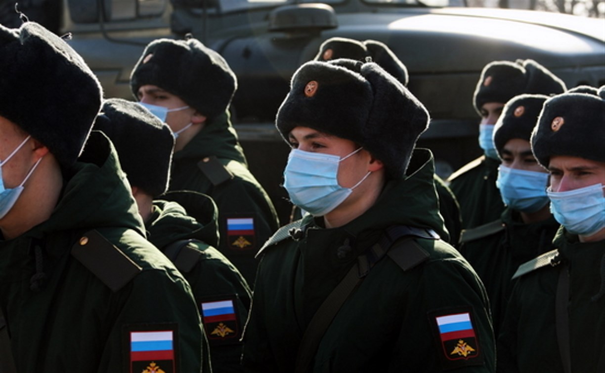 Все военнослужащие осеннего призыва в Сахалинской области приняли присягу