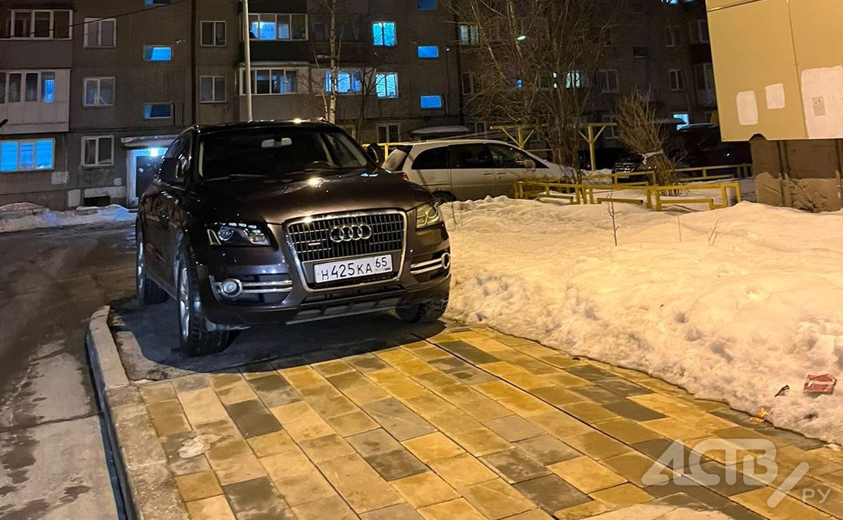 В Южно-Сахалинске засветилась "новая марка авто"