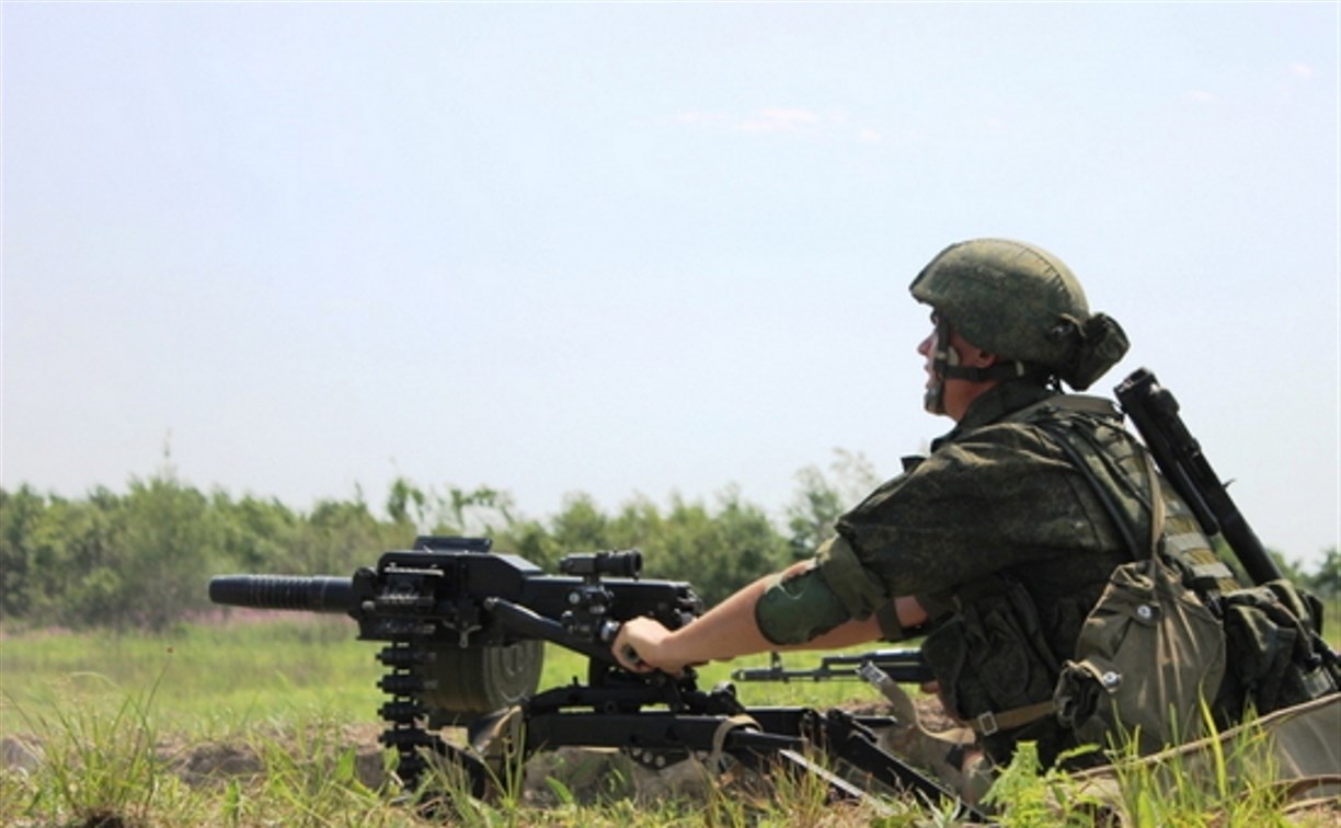 Сахалинские гранатомётчики оттачивают навыки 