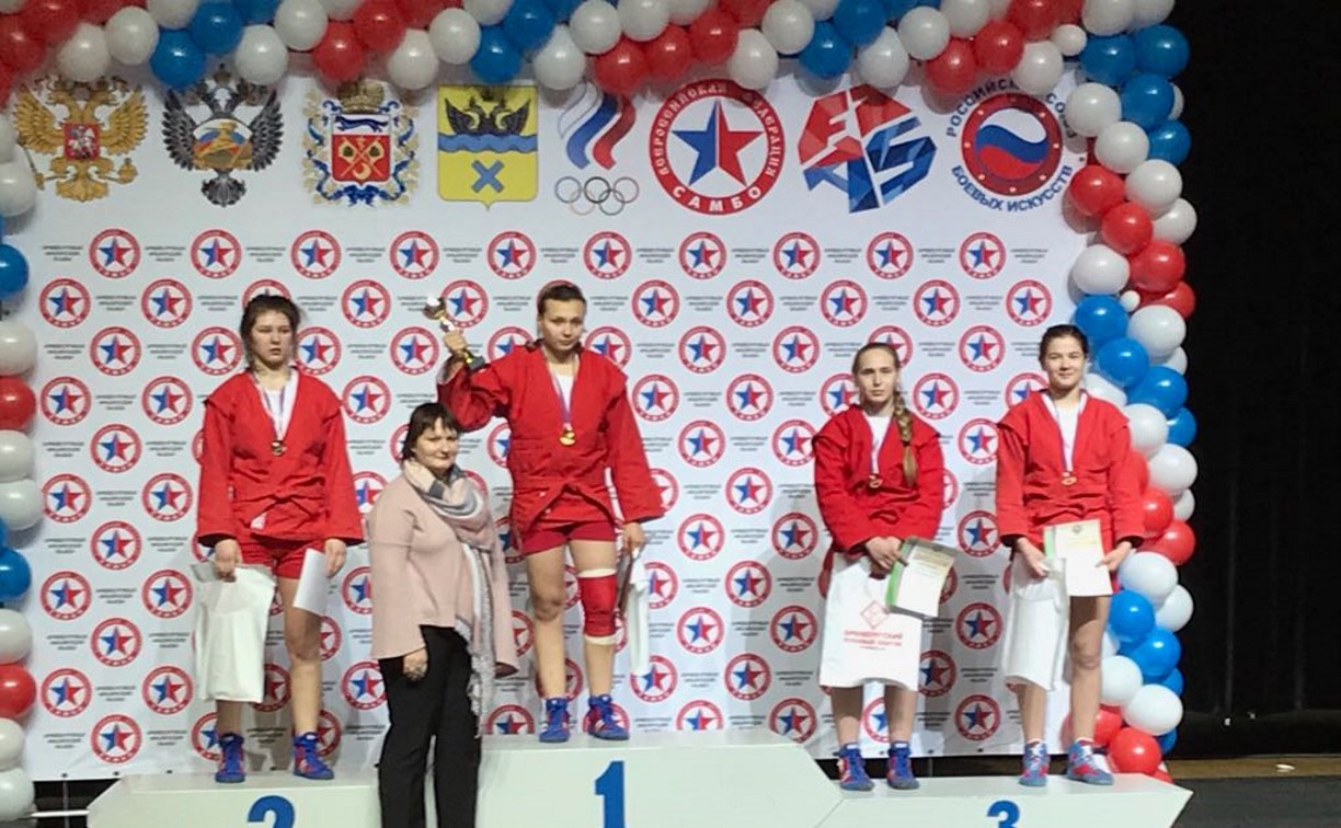 Сахалинка завоевала бронзу на первенстве России по самбо