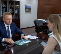 Мэр Сергей Надсадин проголосовал за благоустройство бульвара в Дальнем