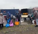 Почти полтонны свежей рыбы раздали в Северо-Курильске