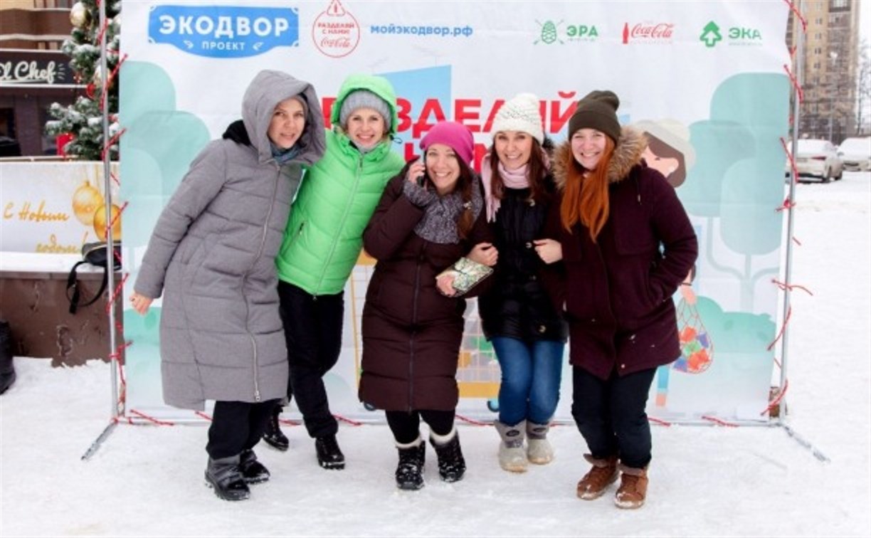 Сахалинцев приглашают поучаствовать во флешмобе "Новогодний Экодвор" 