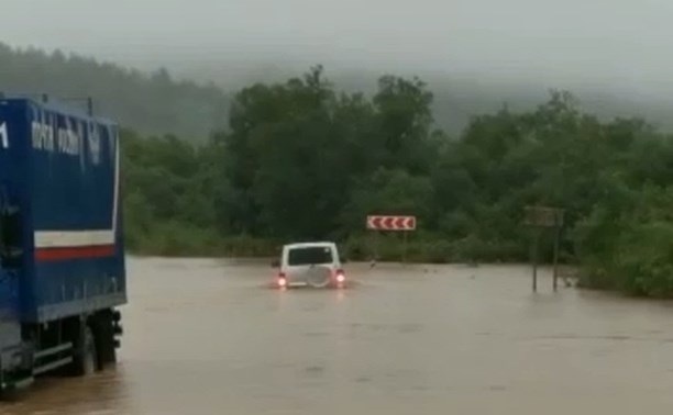 Дорогу Ильинское – Арсентьевка закрыли из-за наводнения