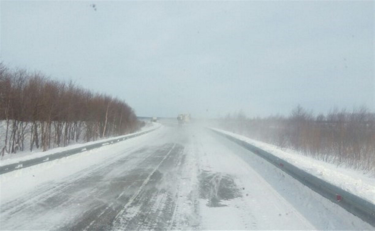 Участок дороги от Ильинского до Белинского открыт для проезда на Сахалине