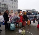 Сахалинские школьницы отправились на фестиваль детского творчества в Казань
