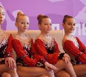 Сахалинские девочки успешно выступили на Первенстве ДФО по эстетической гимнастике