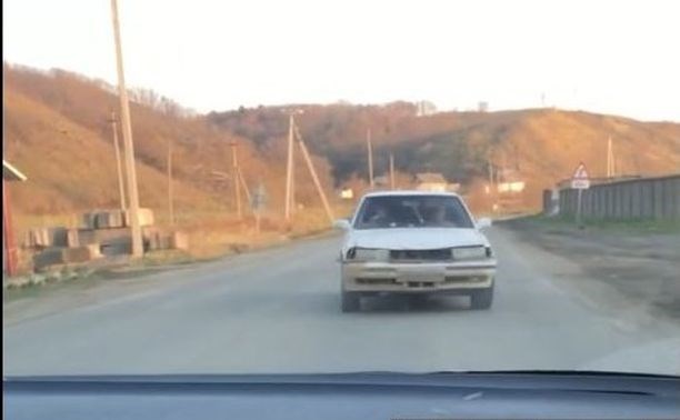 Сахалинцы превратили погоню в Яблочном в трейлер к фильму Кристофера Нолана