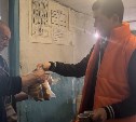 В Углегорске развозили бутерброды и чай тем, кто круглосуточно ликвидирует последствия циклона