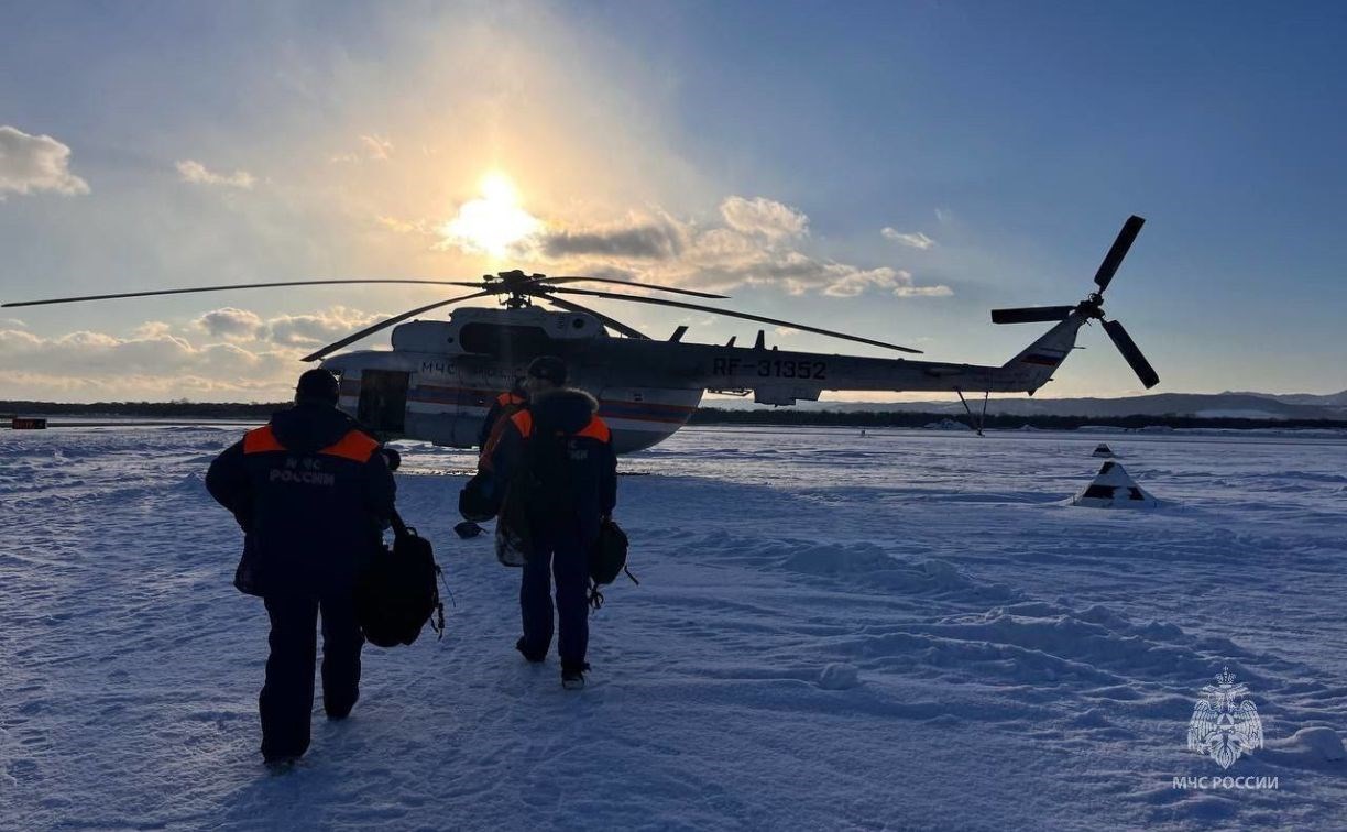 Оперативный штаб при МЧС создали на Сахалине после крушения вертолёта