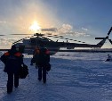 Оперативный штаб при МЧС создали на Сахалине после крушения вертолёта