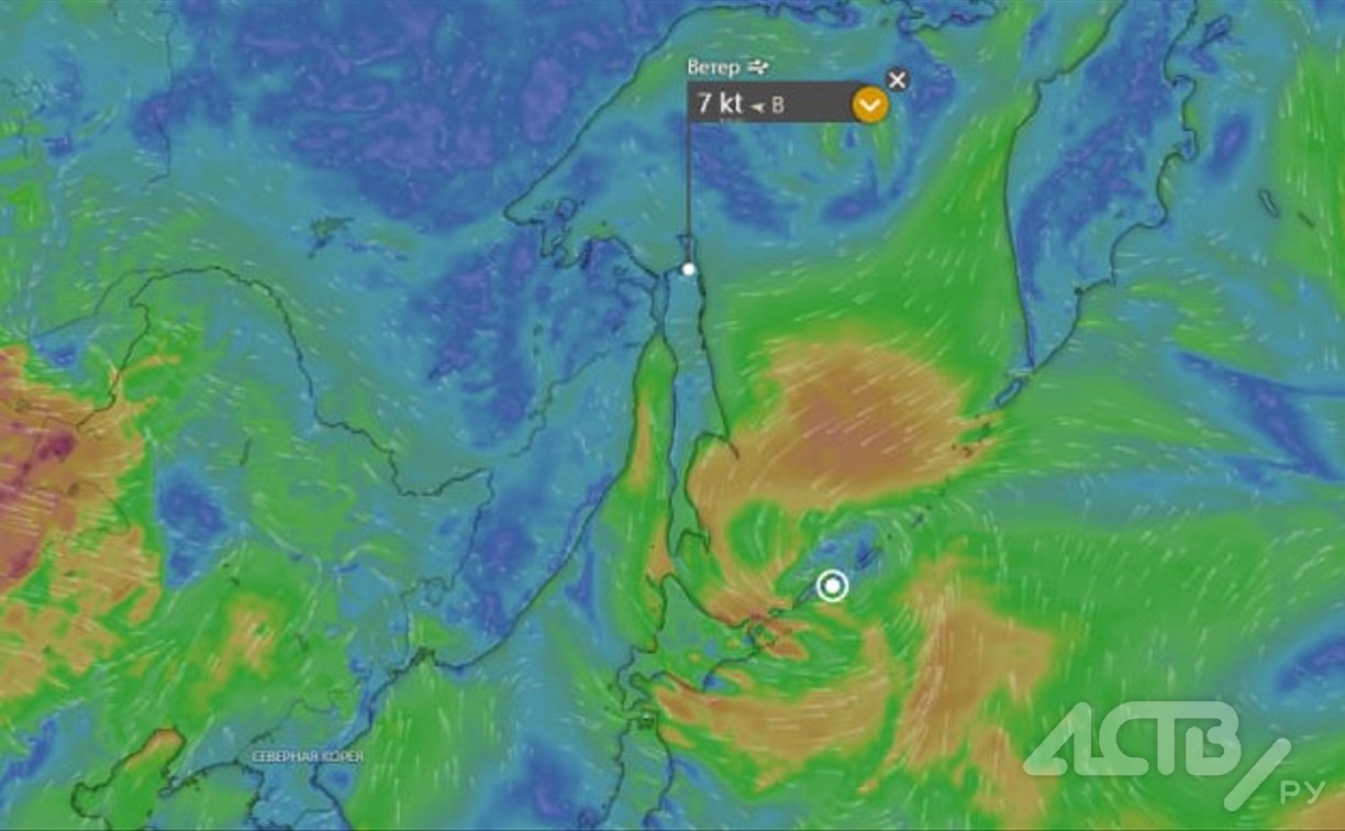 Новый циклон обрушит на Сахалин снег и дожди