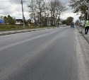 На Холмской трассе отремонтировали около 13 тысяч "квадратов" покрытия