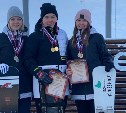 Сахалинка завоевала два золота на этапе Кубка России по сноуборду