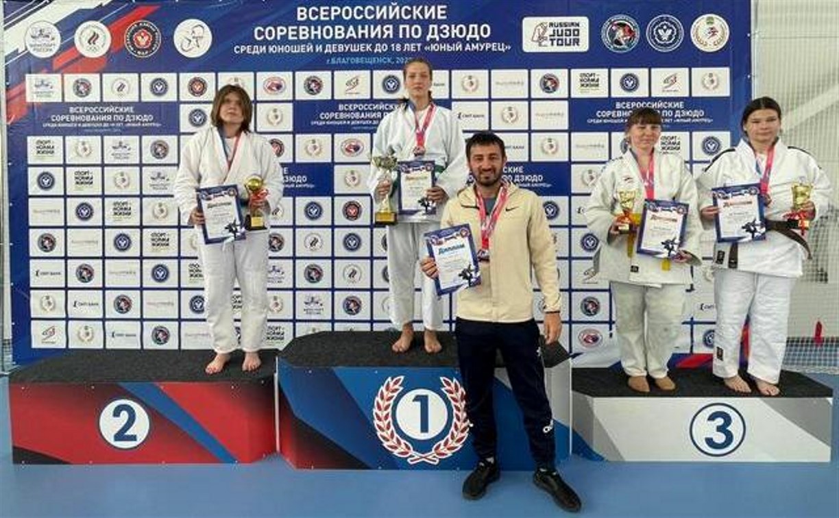 Сахалинские дзюдоисты завоевали шесть медалей всероссийского турнира