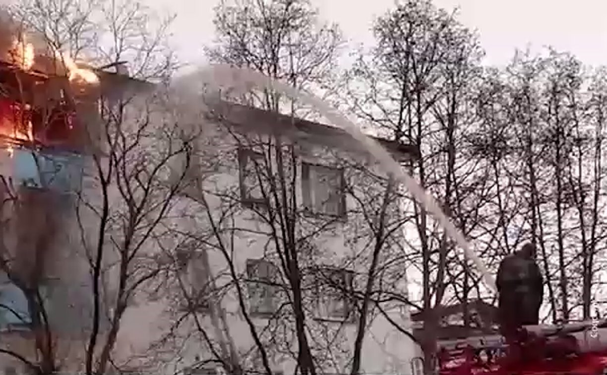 "Смотрите, какой позор": жители камчатского села раскритиковали работу пожарных