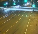 На перекрёстке в Южно-Сахалинске ночью столкнулись два авто