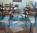 В дальневосточном колледже во время лекции обрушился потолок