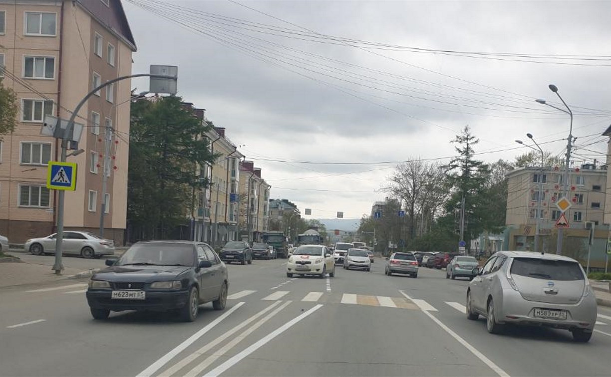 Островки безопасности появятся на дорогах Южно-Сахалинска