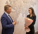 Сергей Надсадин поздравил женщин из регионального филиала фонда "Защитники Отечества" с 8 марта