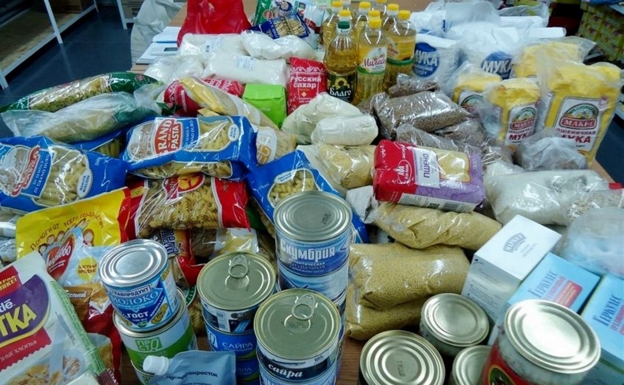 Около 1000 сахалинских семей получили продуктовые наборы за три месяца пандемии
