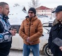 Мэр Южно-Сахалинска проверил, как расчищают от снега северные районы города
