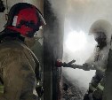Мужчина погиб при пожаре в Охе
