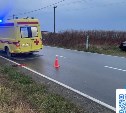 Внедорожник сбил пешехода в Холмском районе