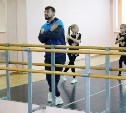 Танцоры из Санкт-Петербурга провели мастер-класс для сахалинских черлидерш
