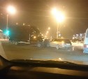 Два ДТП за вечер произошли на одном из перекрестков в Южно-Сахалинске